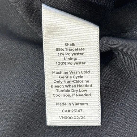 🖤 Talbots Black Pencil Skirt 16 Women’s Classic Lined Office Career 🖤 - Picture 14 of 15